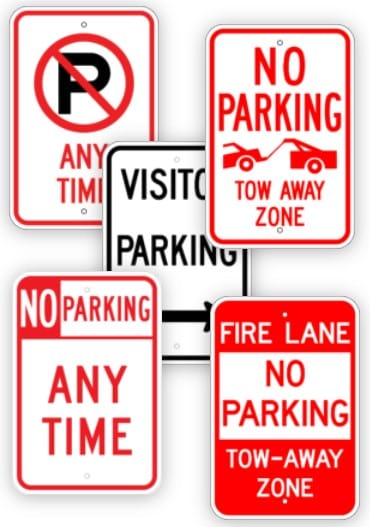 road signs collage 5